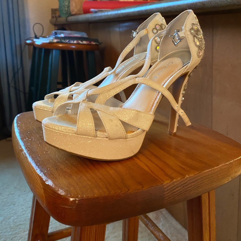 7.5M Gianni Bini super sexy bling high heels